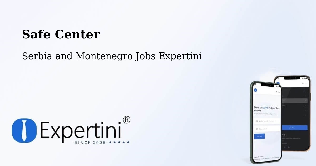 Safety Center – Chester - Serbia and Montenegro Jobs Expertini